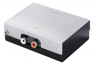 PREAMPLIFICATORE PHONO RIIA FONOGRAFICO TESTINE MM ALIMENTAZIONE 9VDC + BATTERIA