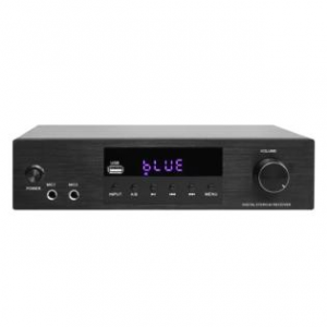 AMPLIFICATORE STEREO 4X50W DAC USB OTTICO INGR. PHONO BL FM 2 INGR. MIC USC.SUB GLEMM