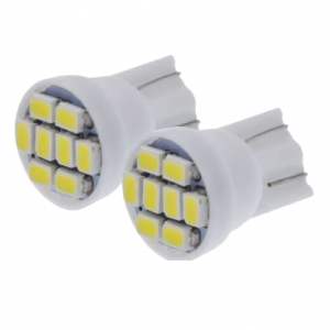 LAMPADINA LED T10 W5W 8SMD 12VDC 6000K