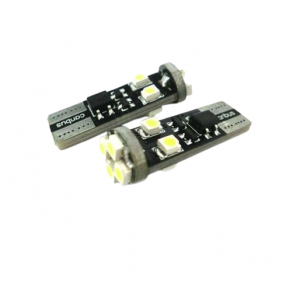 LAMPADINA LED T10 W5W 8SMD 26X9MM 12VDC 6000K