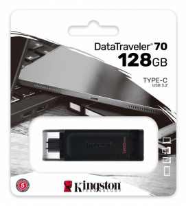 PENDRIVE CHIAVETTA USB TYPE-C 3.2 128GB DATATRAVELER KINGSTON