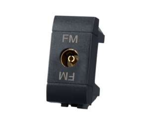 FRUTTO PRESA TV 75OHM FEMMINA NERO BTICINO LIVING