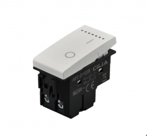 FRUTTO INTERRUTTORE BIPOLARE BIANCO 250VAC 16A BTICINO LIVING