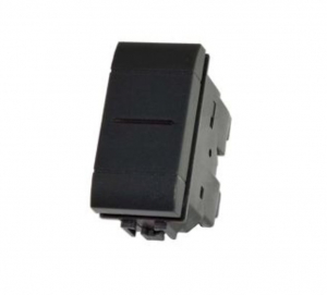 FRUTTO DEVIATORE ASSIALE NERO 250VAC 16A BTICINO LIVING