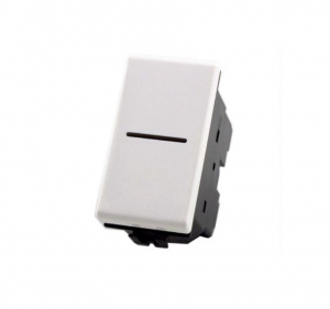 FRUTTO PULSANTE ASSIALE BIANCO 250VAC 16A BTICINO MATIX