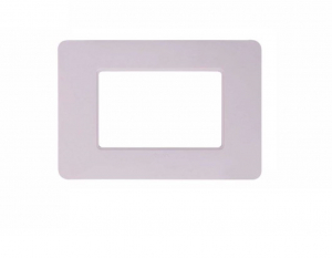 PLACCA BIANCA IN PLASTICA 3 POSTI 503 BTICINO MATIX