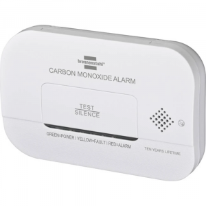 RILEVATORE DI CO MONOSSIDO DI CARBONIO DA PARETE A BATTERIA 85dB EN50291 BRENNESTUHL