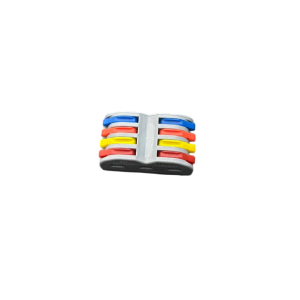 MORSETTO SERRACAVO RAPIDO 4 POLI PASSANTE 0,08-4,0mm² 400V 32A