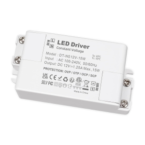 DRIVER LED INPUT 100-240VAC OUTPUT 12VDC 1,25A 15W MAX