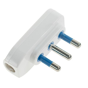 SPINA RETE 16A+T  BIANCA PIATTA