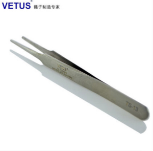 PINZETTA A MOLLA DI PRECISIONE PUNTA PIATTA AMAGNETICA 120X8 VETUS