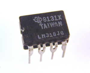 LM318JG precision fast operational amplifier DIP8