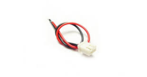 CONNETTORE MICRO JST MASCHIO 2 PIN P. 2mm CON CAVETTO 5CM