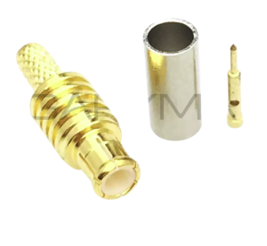 SPINA MCX DRITTA 50OHM RG174/RG178/RG179/RG316 A CRIMPARE