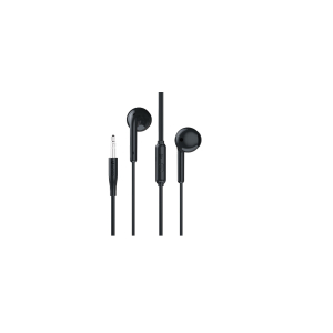 AURICOLARI STEREO IN EAR TASTO RISPOSTA MICROFONO JACK 3,5mm NERI