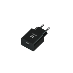 CARICATORE DA MURO 1 PRESA USB TYPE-C 5VDC 3A PD 20W NERO