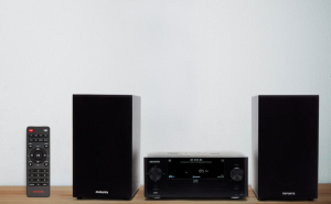 AIWA MSBTU-600 SISTEMA MICRO HIFI CON LETTORE CD BLUETOOTH 5.3 USB AUX FM PLL DSP 2X50W RMS