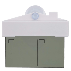 TERMOMETRO E IGROMETRO SU VETRO CON VENTOSA