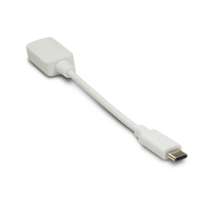 ADATTATORE OTG DA USB TYPE-C A USB 3.0 5GBps 20cm BIANCO
