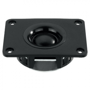 TWEETER A CUPOLA MORBIDA 25mm 25W 8OHM FLANGIA RETTANGOLARE MONACOR