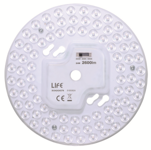 PLAFONIERA CIRCOLINA MODULO LED CERCHIO 24W 2600LM MAGNETICO CALAMITA 220V 3000K 4000K 6500K