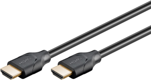 CAVO HDMI 2.1 CON ETHERNET 48GB/sec High Speed 3D ultra HD HDR fino a 8K@50/60 Hz DORATO 3MT NERO