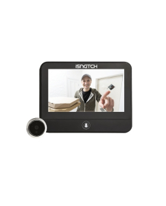 SPIONCINO WIFI SMART BATTERIA CON DISPLAY 4,3" 2K 140° PIR MICROSD 128GB MAX ALEXA GOOGLE