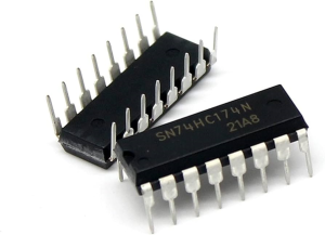 SN74HC174N IC LOGICO FLIP FLOP PDIP16