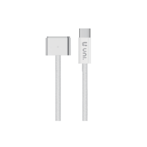 CAVO TELATO USB TYPE-C A MAGSAFE 2 MAGNETICO 5 PIN PER APPLE 2MT 140W BIANCO