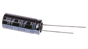 CONDENSATORE ELETTROLITICO 820uF 35V 105° PANASONIC