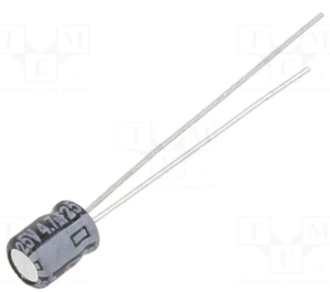 CONDENSATORE ELETTROLITICO 4,7uF 25VDC 85° PANASONIC