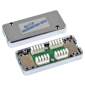 SCATOLA DI GIUNZIONE SCHERMATA PER CAVI DI RETE LAN CAT6 MAX 6,8mm