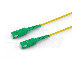 BRETELLA FIBRA OTTICA SC-APC/SC-APC 9/125 OS2 LSZH MONOMODALE FTTH 2MT