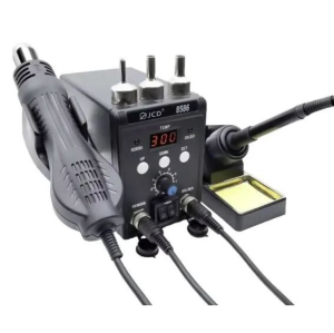 STAZIONE SALDANTE ARIA CALDA STILO+PISTOLA 700W 100°-500°C 3 UGELLI