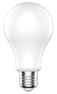 LAMPADA LED GOCCIA A70 FILAMENTO MILKY E27 18W 4000K 2452LM 70x126mm 220VAC