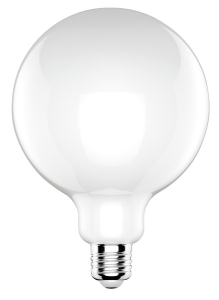 LAMPADA LED GLOBO G125 FILAMENTO MILKY E27 22W 4000K 3452LM 125x178mm 220VAC
