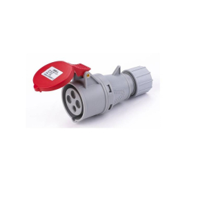 PRESA INDUSTRIALE TRIFASE 3P+T 16A 380V IP44 VOLANTE