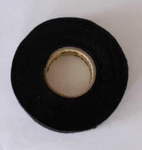 NASTRO ADESIVO TELATO NERO 15mm 15MT