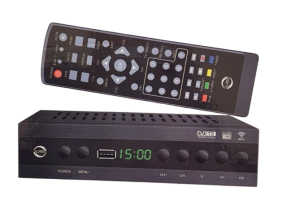 DECODER DIGITALE TERRESTRE T2 HEVC 10BIT H.265 1080P USB SCART HDMI DOLBY USB WIFI