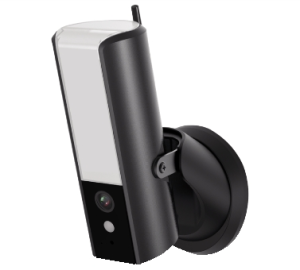 FARO DA ESTERNO PIR 15W CON TELECAMERA IP WIFI FHD 1080P 140° CON AUDIO MAX 128GB DA ESTERNO