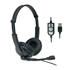 CUFFIA MULTIMEDIALE USB MICROFONO CONTROLLI SU CAVO 1,5MT 5VDC iSNATCH