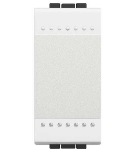 FRUTTO INTERRUTTORE UNIPOLARE BIANCO 250VAC 16A BTICINO LIVING