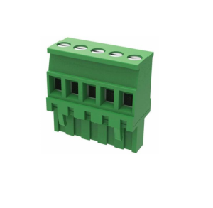 CONNETTORE MORSETTO SAURO EUROPLUG DRITTO INNESTO 5 POLI PASSO 0,5mm MASCHIO