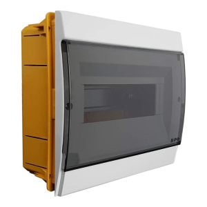 QUADRO CENTRALINO DA INCASSO 6 MODULI DIN IP40 180x195x80mm