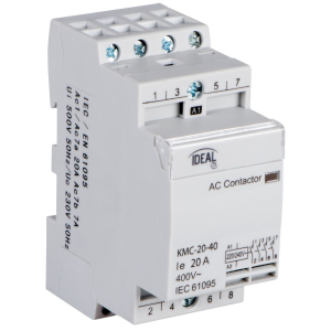 CONTATTORE MODULARE 3P + 1 CONTATTO N.O. DIN 220VAC 8,25-25A 4-15KW