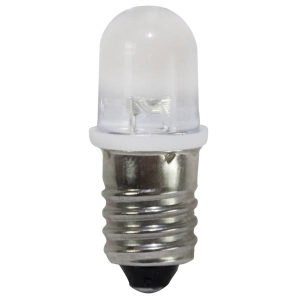 LAMPADINA LED E10 6500K 25° 12V 2.5LM 17mA