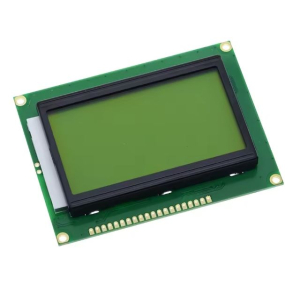 DISPLAY LCD TFT 128x64px SPI RETROILLUMINAZIONE VERDE 93x70x10mm 5VDC LCD12864