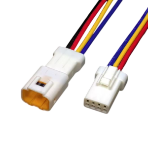 CONNETTORE JST JWPF 4 PIN IP68 MAX 75VDC 50VAC CAVO 15cm 22AWG MASCHIO O FEMMINA