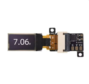 MINI VOLTMETRO DIGITALE OLED 0,5" 88x48px SPESSORE 4,2mm 0-30VDC CONFIGURABILE