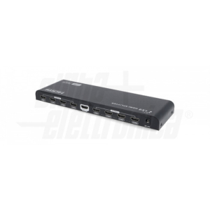 SPLITTER HDMI 1 IN 8 OUT 4K@60Hz HDR EDID SCALER ALPHA NET